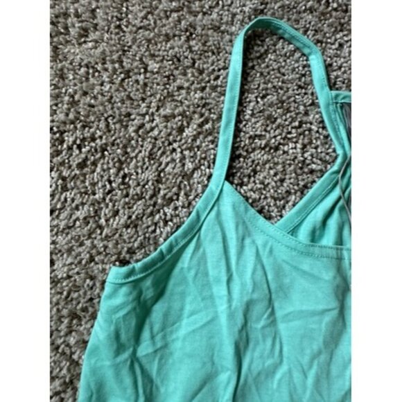 Bench Womens Teal Sleeveless Tank Pull Over Active size Small Casual - Picture 7 of 15